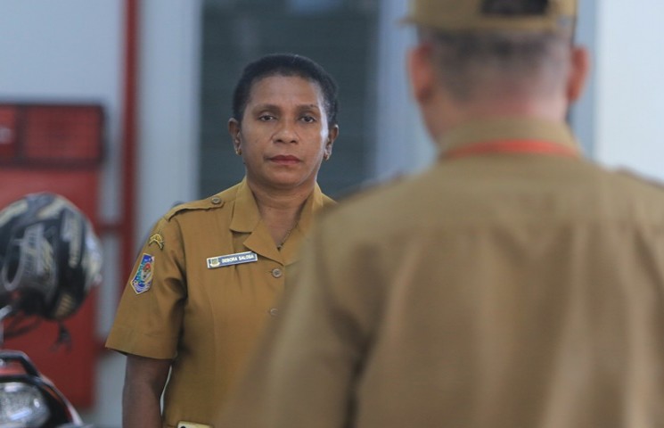 Apel Pagi Biro PBJ Papua